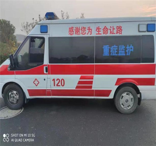 唐山救护车出租服务案例3